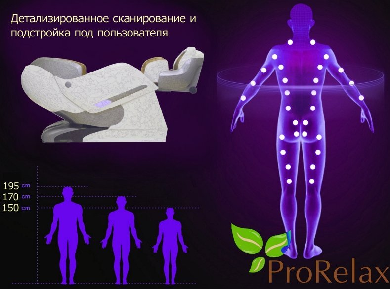 Массажное кресло Аксиом 2 RT-8600S