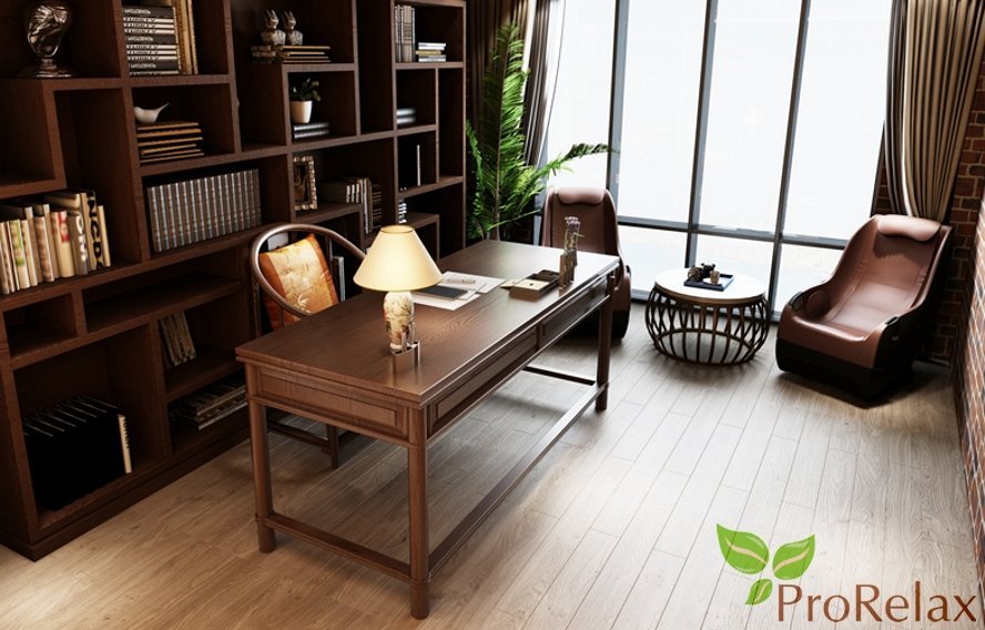 массажное кресло в интерьере кабинета массажное кресло