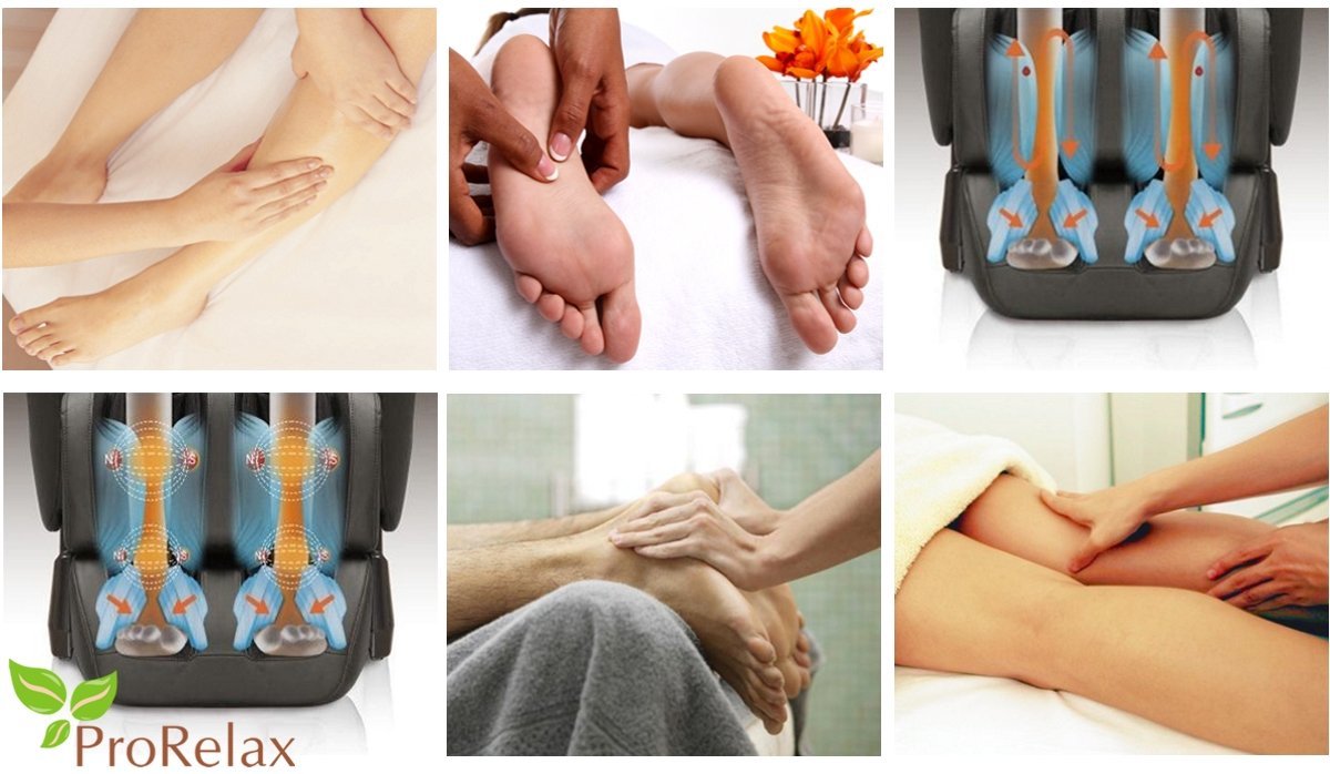 Массажное кресло Тибет массаж ног