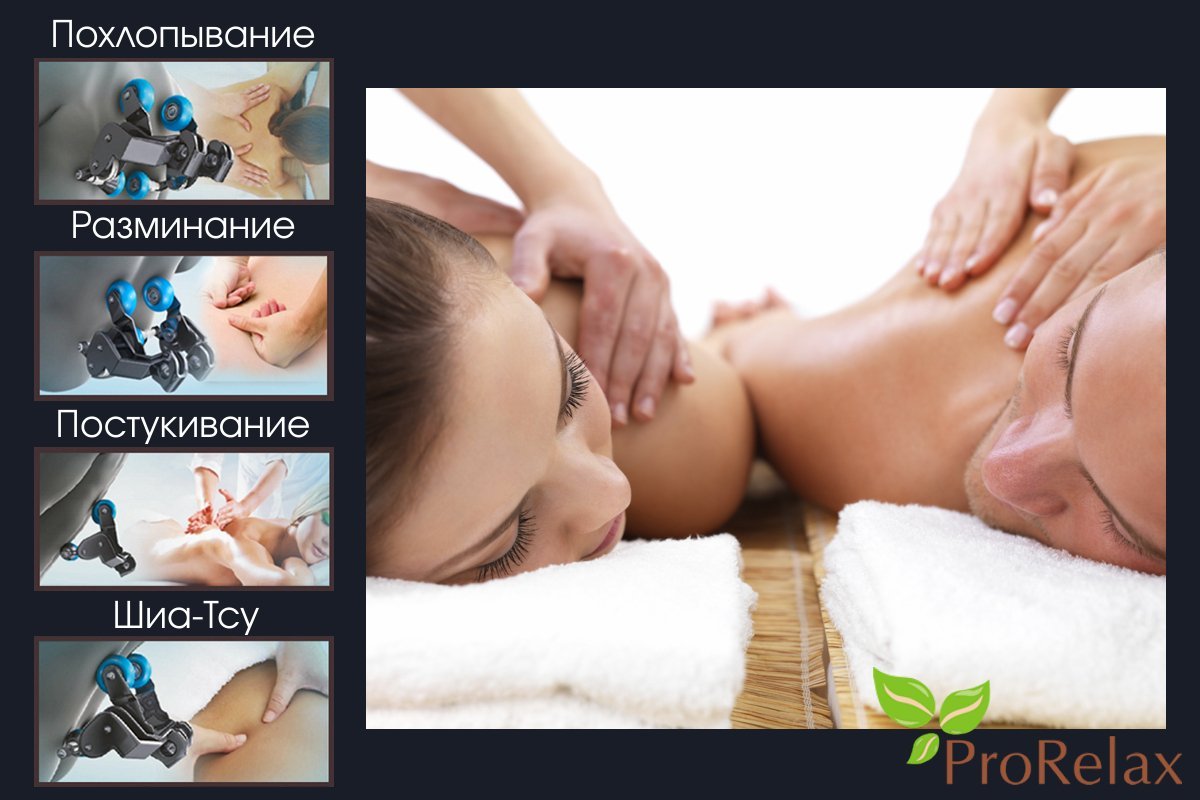 массажные режимы в кресле альфасоник 2
