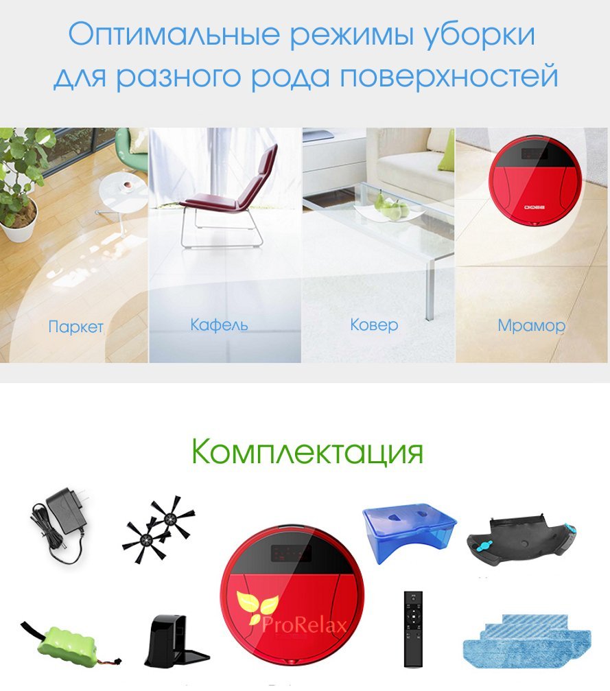 робот пылесос i5 комплектация